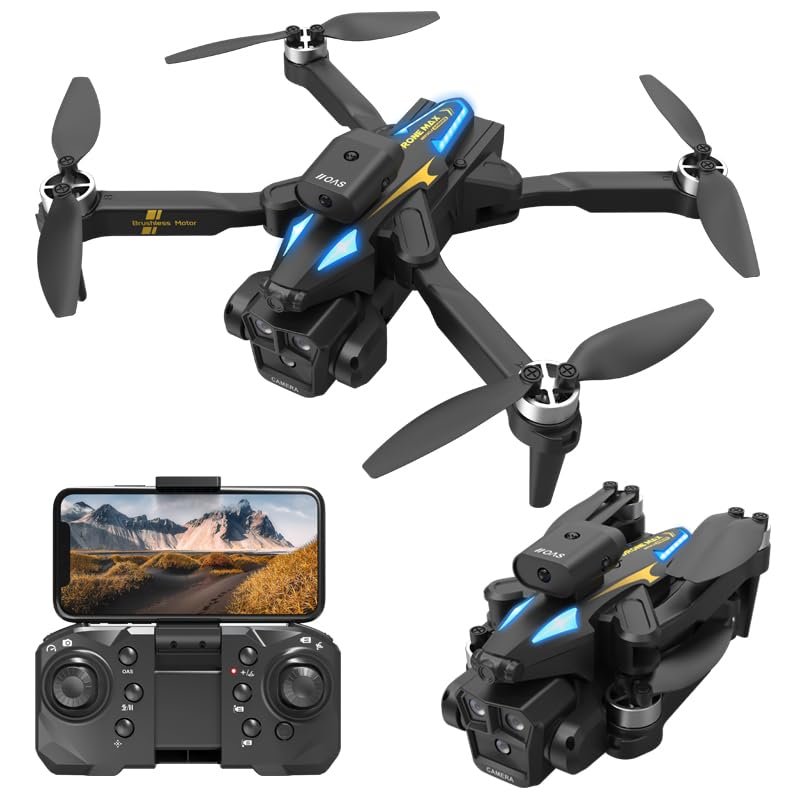 C10S Drone UAV Triple Angel Shoot Camera 480P