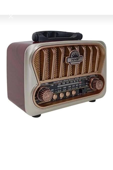 D 58 Ahsap Nostalji Radyo Kablosuz Bluetooth Hopar