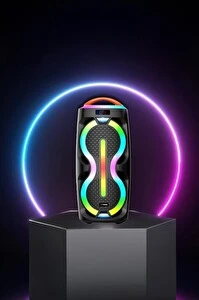 D36 RGB Isikli Mikrofonlu Kumandali TWS Bluetooth