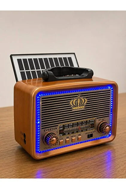D44 Gunes Enerjili Bluetooth Hoparlor