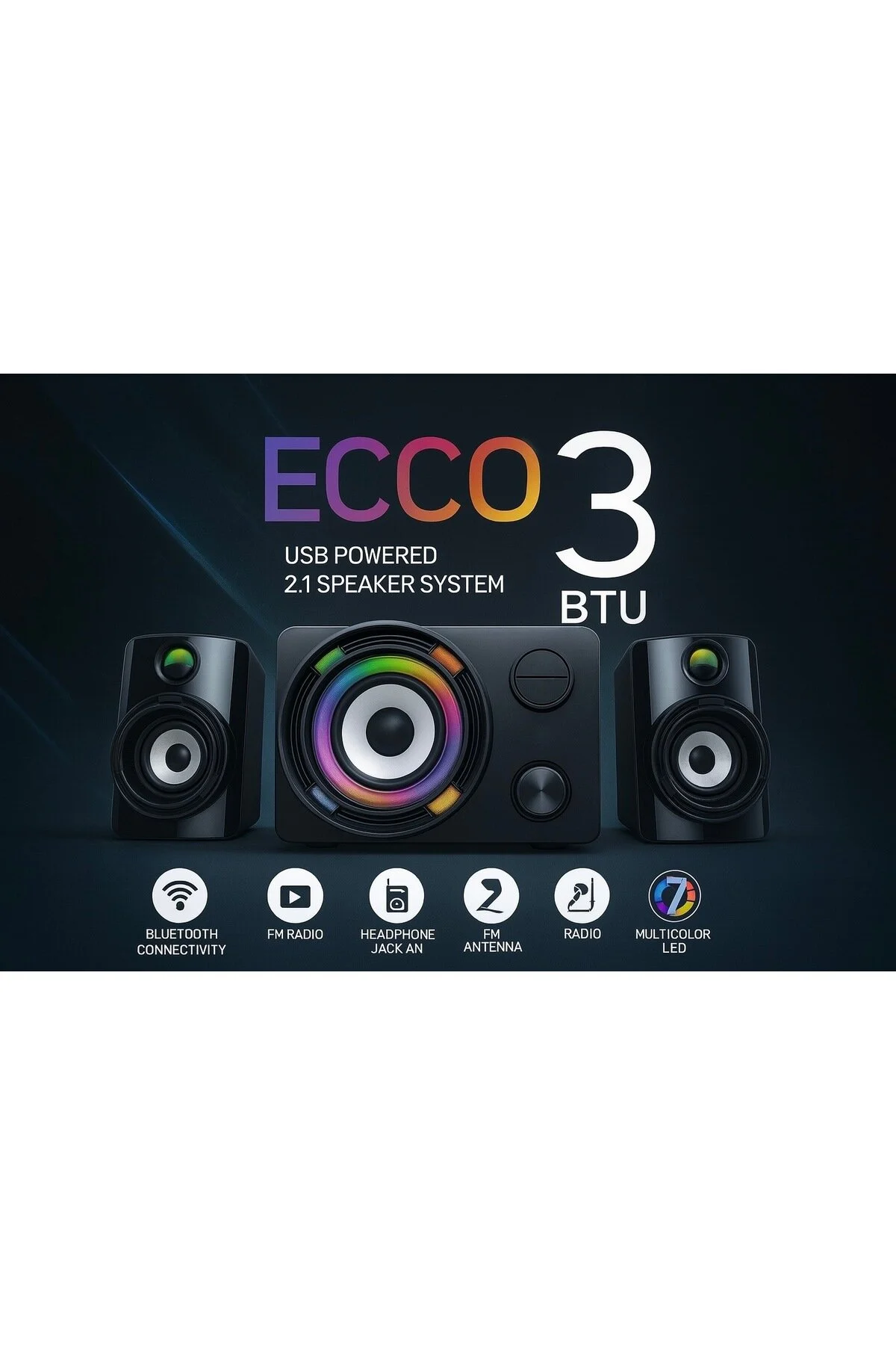 Ecco 3 BTU Bluetooth 21 SES Sistemi