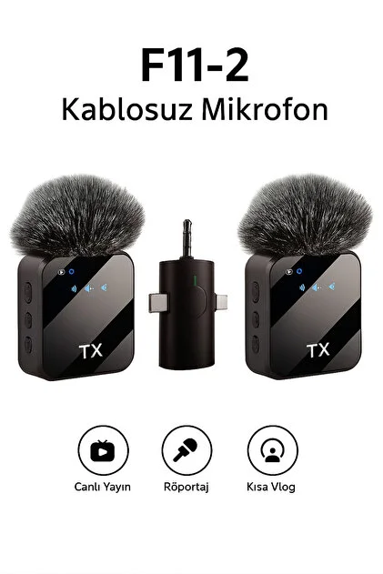 F11 2 Wireless Mikrofon