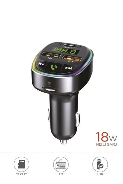 G17 18W PD Bluetooth FM Transmitter