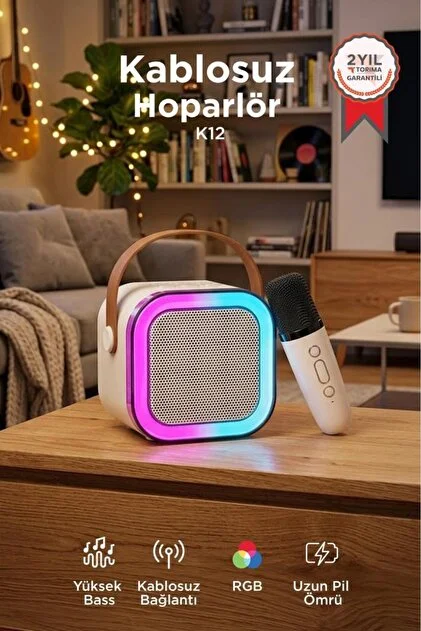 K12 PL 4666 Bluetooth Sdusb Girisli RGB Isikli