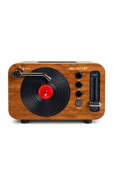 MD 1317bt Nostaljik Pikap Tasarimli Bluetooth Hopa