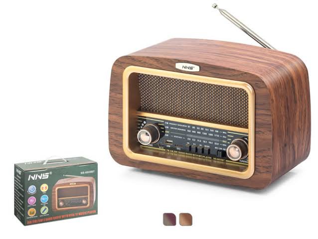 NS 6655bt Tasinabilir Nostaljik Radyo Bluetooth