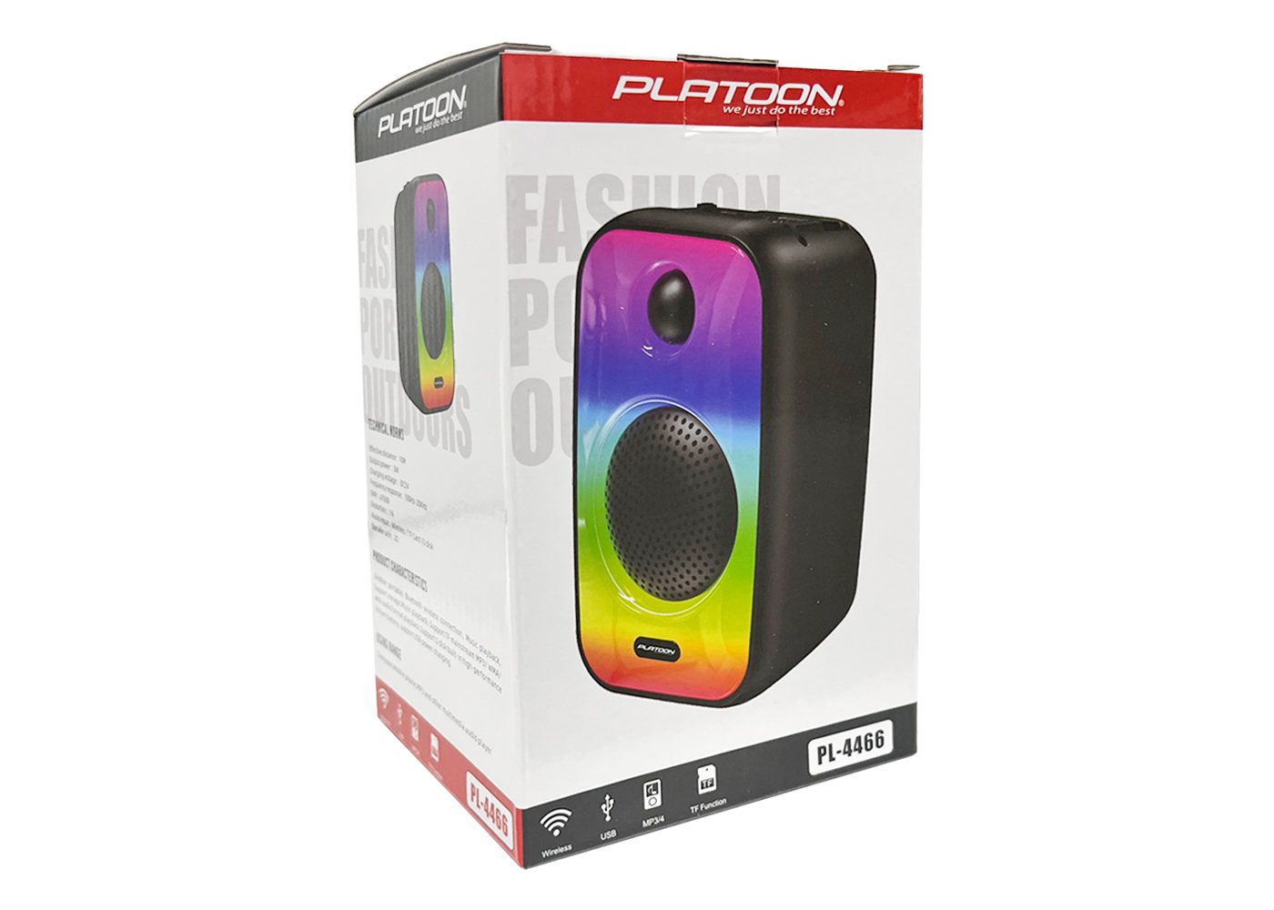 PL 4466 SD USB MP3 Bluetooth Speaker 2