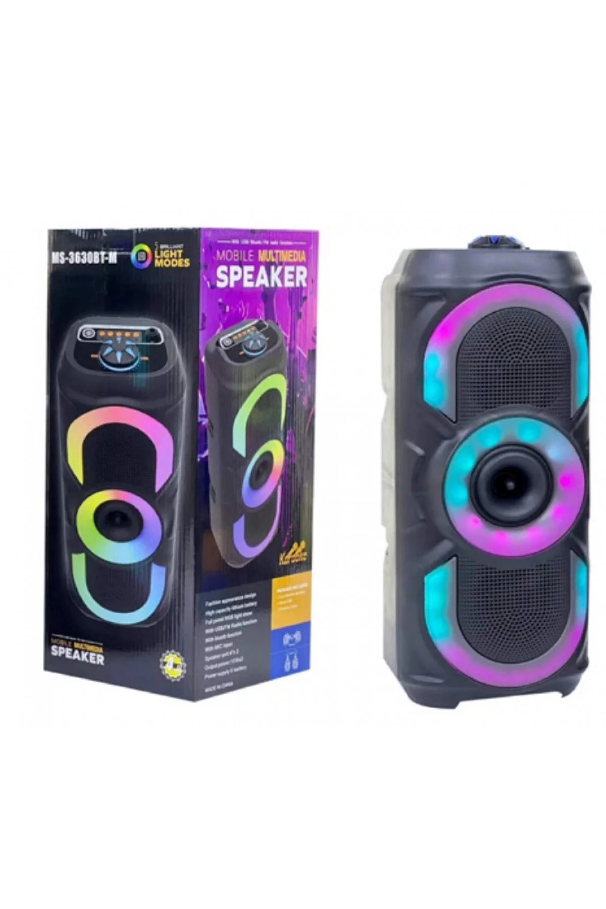 PL 4466 SD USB MP3 Bluetooth Speaker 2